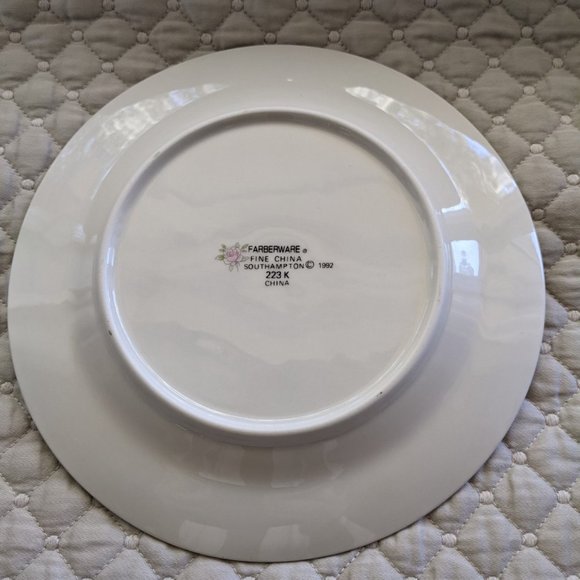 Vintage Floral Mismatched Fine China Tea Party Serving 3 Piece Set - Picture 4 of 12